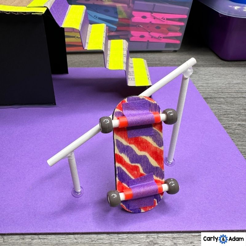 Summer Games 2024 Skateboarding STEM Activity Force and Motion Finger board — preview 9