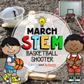 March Madness Basketball STEM Activity Build a Hoop and Ball Game — preview 1