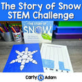The Story of Snow Snowflakes Winter STEM Activity 2D Shapes — preview 1