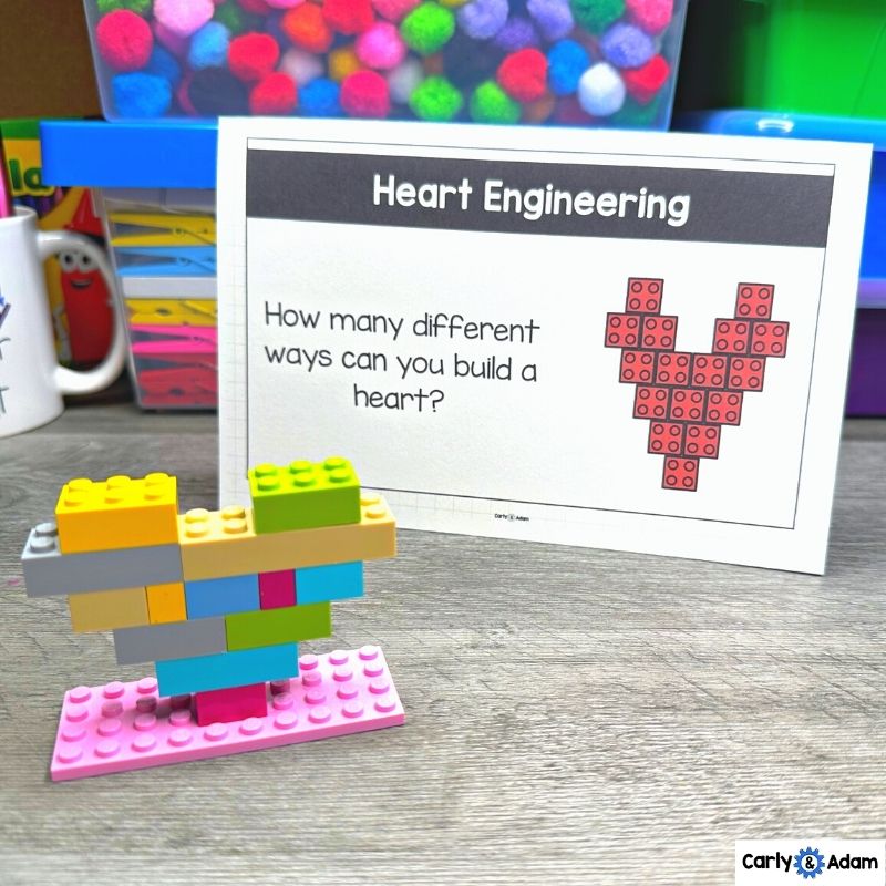 Valentine's Day STEM Centers Valentine's Cards, Creativity, Hearts, Party — preview 3