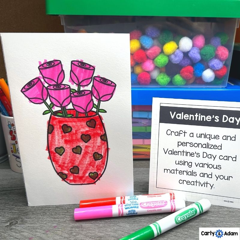 Valentine's Day STEM Centers Valentine's Cards, Creativity, Hearts, Party — preview 9