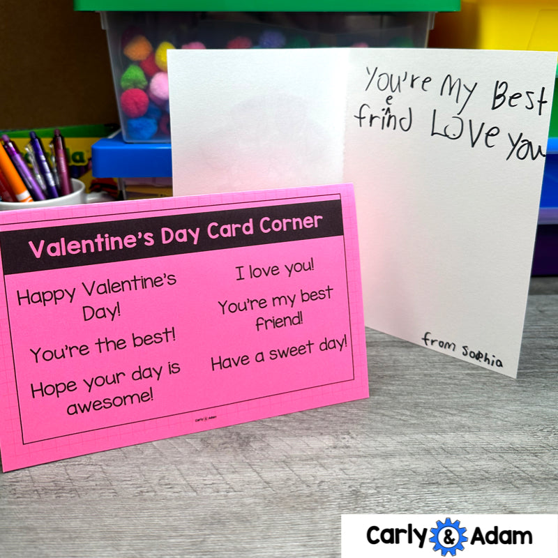 Valentine's Day STEM Centers Valentine's Cards, Creativity, Hearts, Party — preview 21