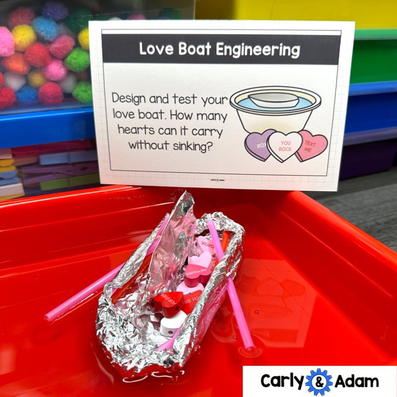 Valentine's Day STEM Centers Valentine's Cards, Creativity, Hearts, Party — preview 25