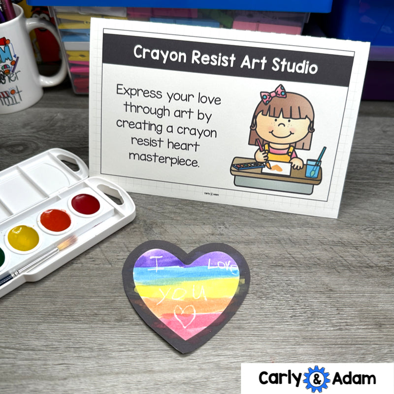 Valentine's Day STEM Centers Valentine's Cards, Creativity, Hearts, Party — preview 26