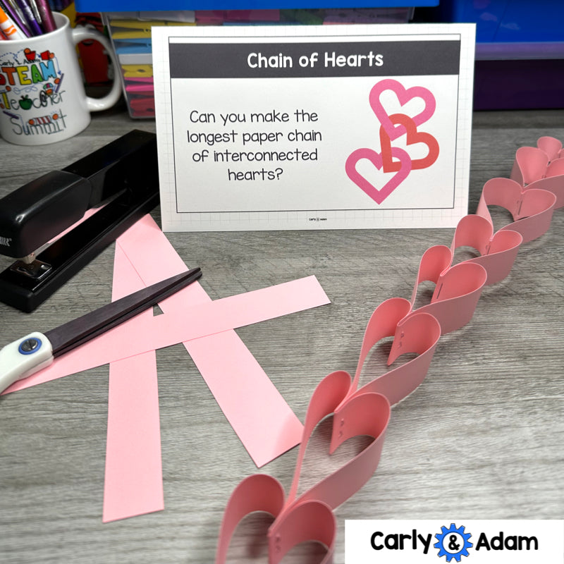 Valentine's Day STEM Centers Valentine's Cards, Creativity, Hearts, Party — preview 30