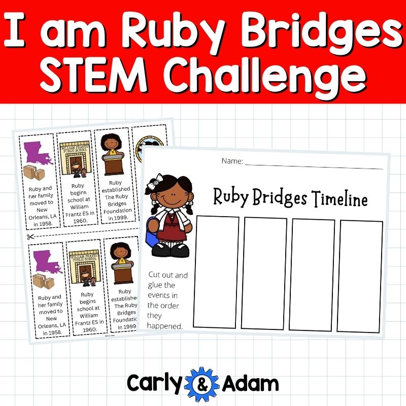 I Am Ruby Bridges READ ALOUD STEM™ Activity — preview 4