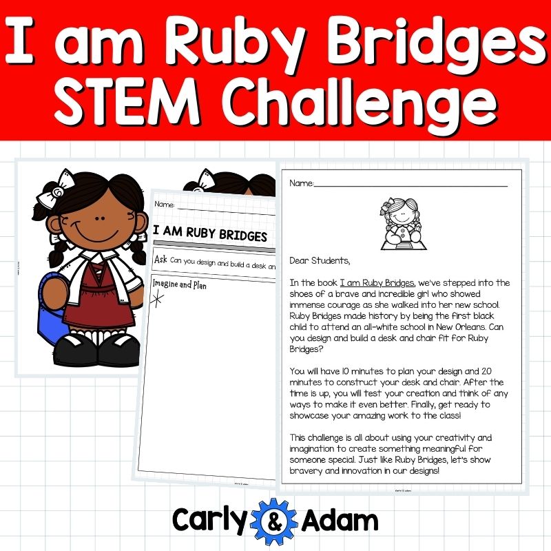 I Am Ruby Bridges READ ALOUD STEM™ Activity — preview 6
