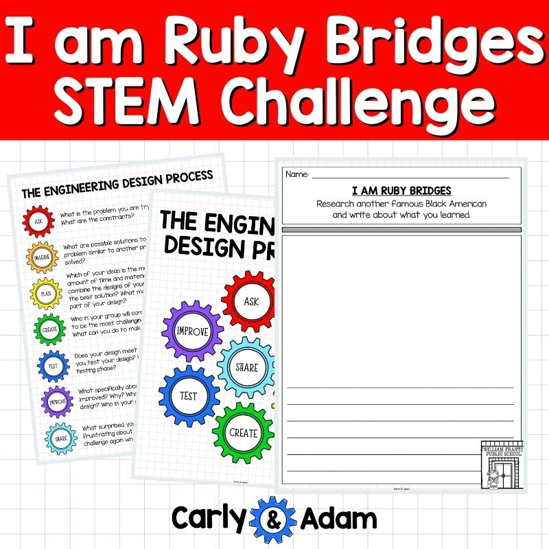 I Am Ruby Bridges READ ALOUD STEM™ Activity — preview 7
