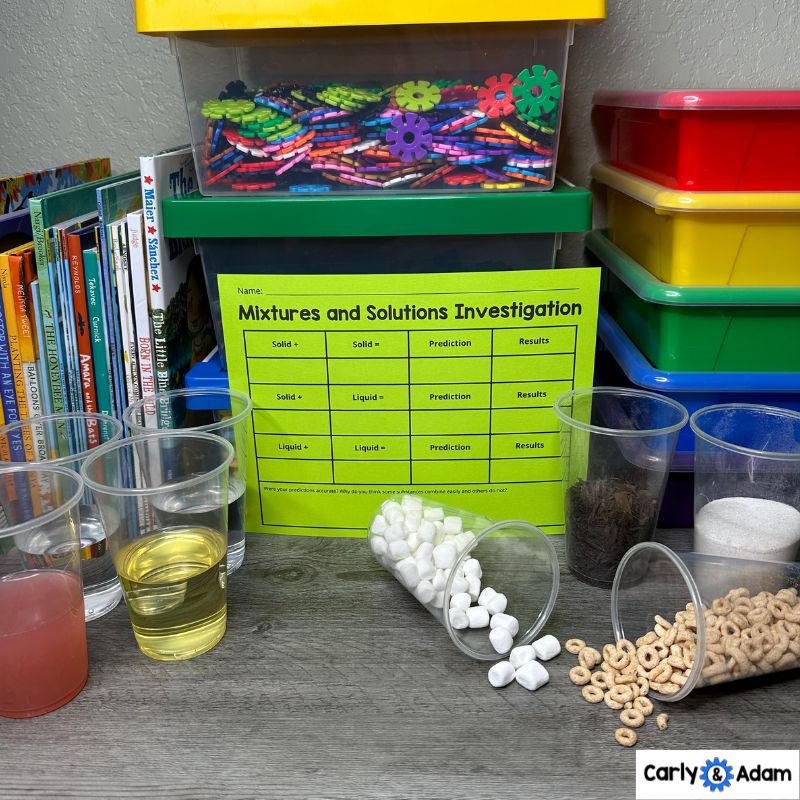 Mix it up! Read Aloud 5th Grade STEM Activity Mixtures and Solutions — preview 6