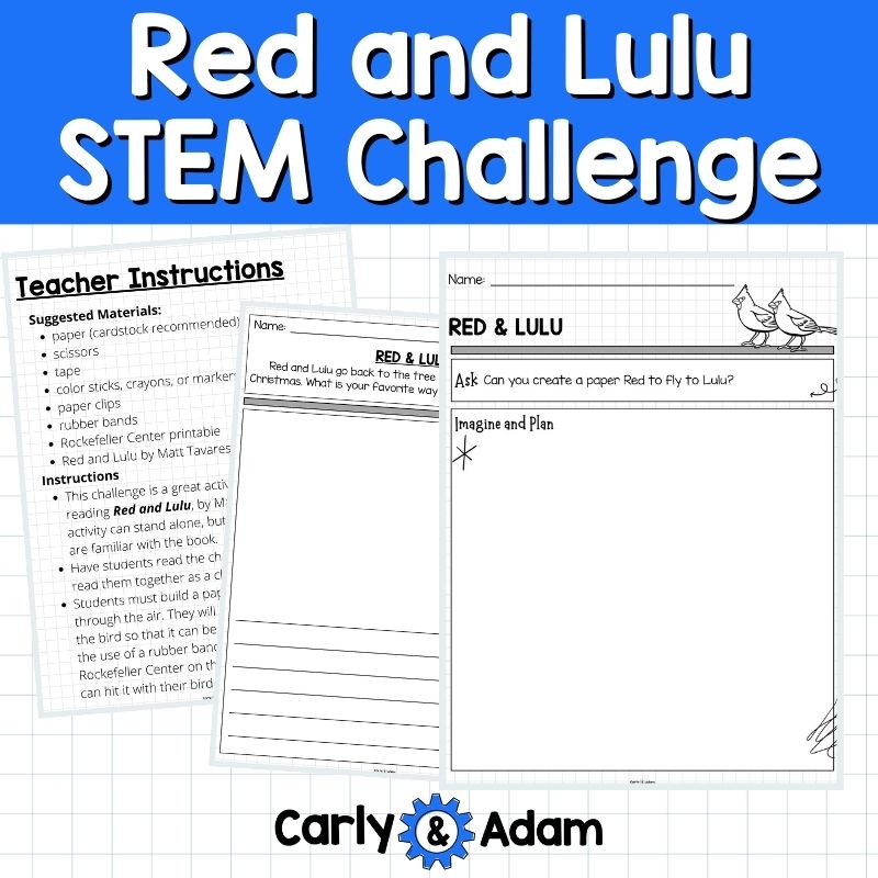 Rockefeller Bird Red and Lulu Read Aloud STEAM Activity — preview 8