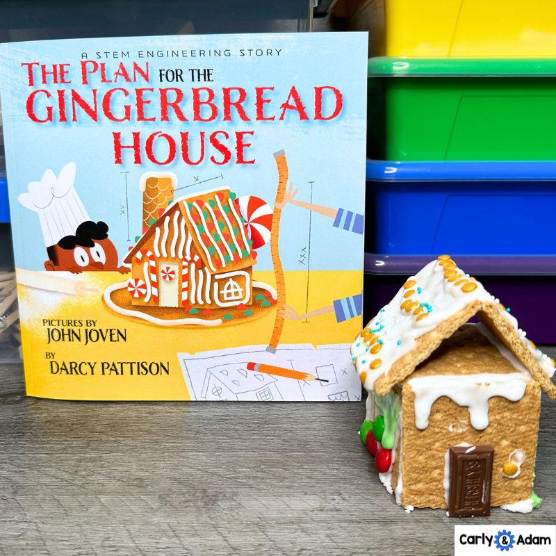 The Plan for the Gingerbread House Read Aloud Christmas STEM Activity — preview 6