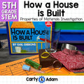 How a House is Built Read Aloud 5th Grade STEM Activity Properties of Materials — preview 1