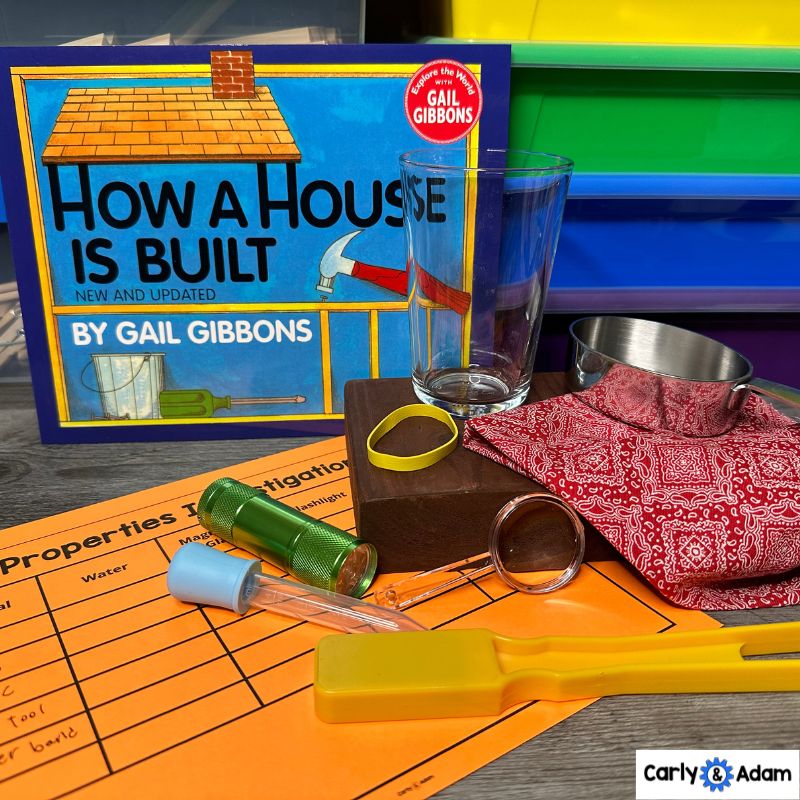 How a House is Built Read Aloud 5th Grade STEM Activity Properties of Materials — preview 4