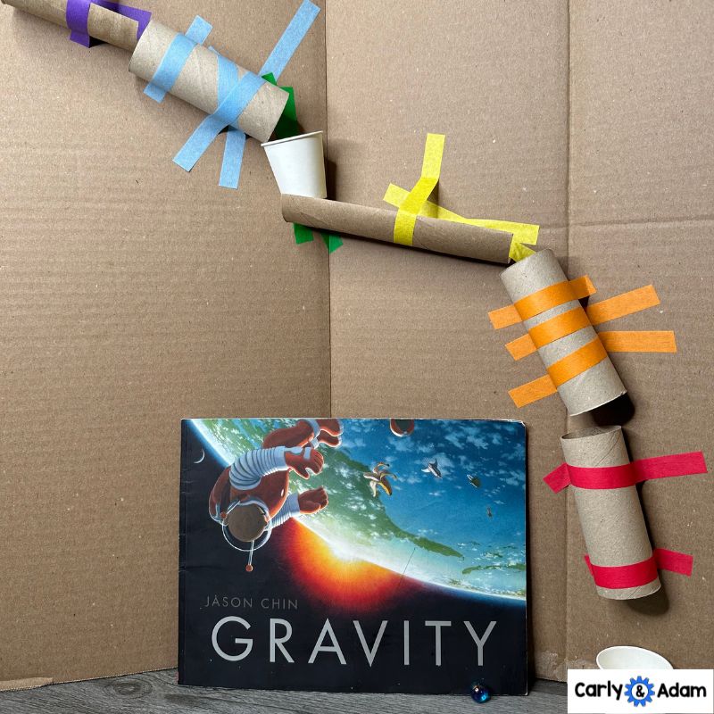 Gravity Read Aloud 5th Grade STEM Activity NGSS 5-PS2-1 (Marble Run) — preview 4