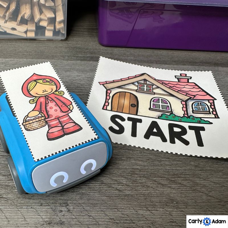 Little Red Hot Fractured Fairy Tale Coding Activity — preview 7