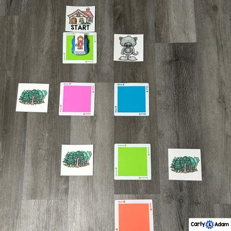Little Red Hot Fractured Fairy Tale Coding Activity — preview 8