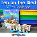Ten on the Sled Read Aloud Winter STEM Activity — preview 1