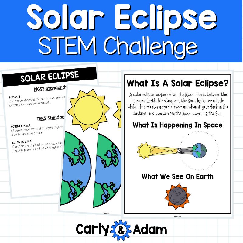 Solar Eclipse 2024 STEM Activity Build an Eclipse Viewer Astronomy — preview 4