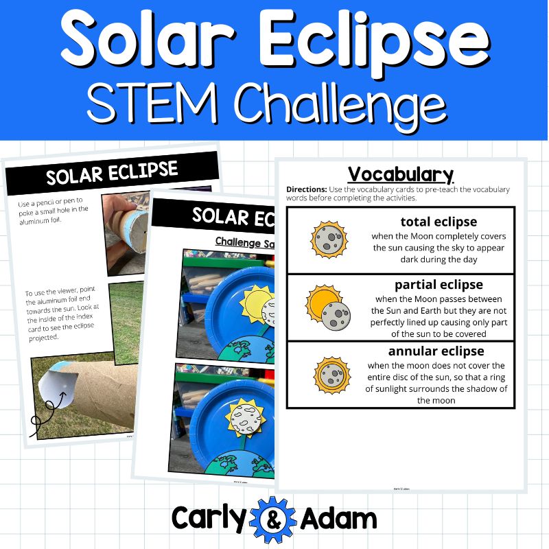 Solar Eclipse 2024 STEM Activity Build an Eclipse Viewer Astronomy — preview 7