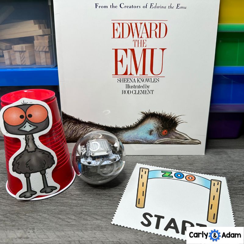 Edward the Emu Read Aloud Unplugged Coding Activity - Robots Optional — preview 9