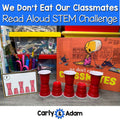 We Don't Eat Our Classmates Activity Read Aloud STEM Cards, Craft — preview 1