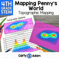 4th Grade Science Mapping Penny's World Read Aloud STEM Challenge Topography — preview 1