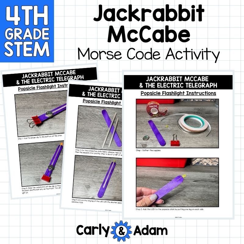 4th Grade Science Lesson Electric Circuits - Jackrabbit McCabe - Morse Code — preview 4
