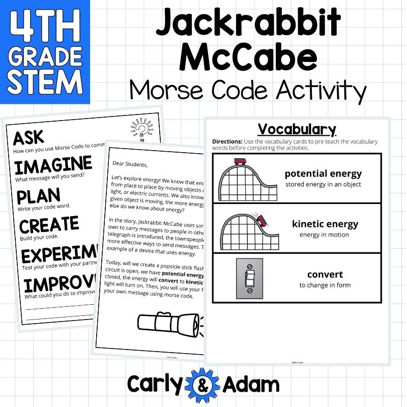 4th Grade Science Lesson Electric Circuits - Jackrabbit McCabe - Morse Code — preview 6