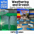 4th Grade Science Weathering and Erosion STEM Challenge What Shapes the Land — preview 1
