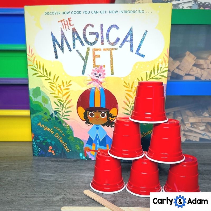 Growth Mindset Activity The Magical Yet STEM Productive Struggle Cup Stacking — preview 3