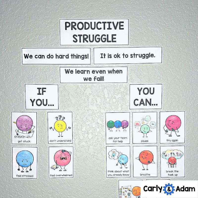 Growth Mindset Activity The Magical Yet STEM Productive Struggle Cup Stacking — preview 7
