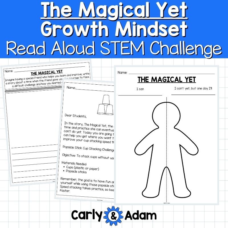 Growth Mindset Activity The Magical Yet STEM Productive Struggle Cup Stacking — preview 10