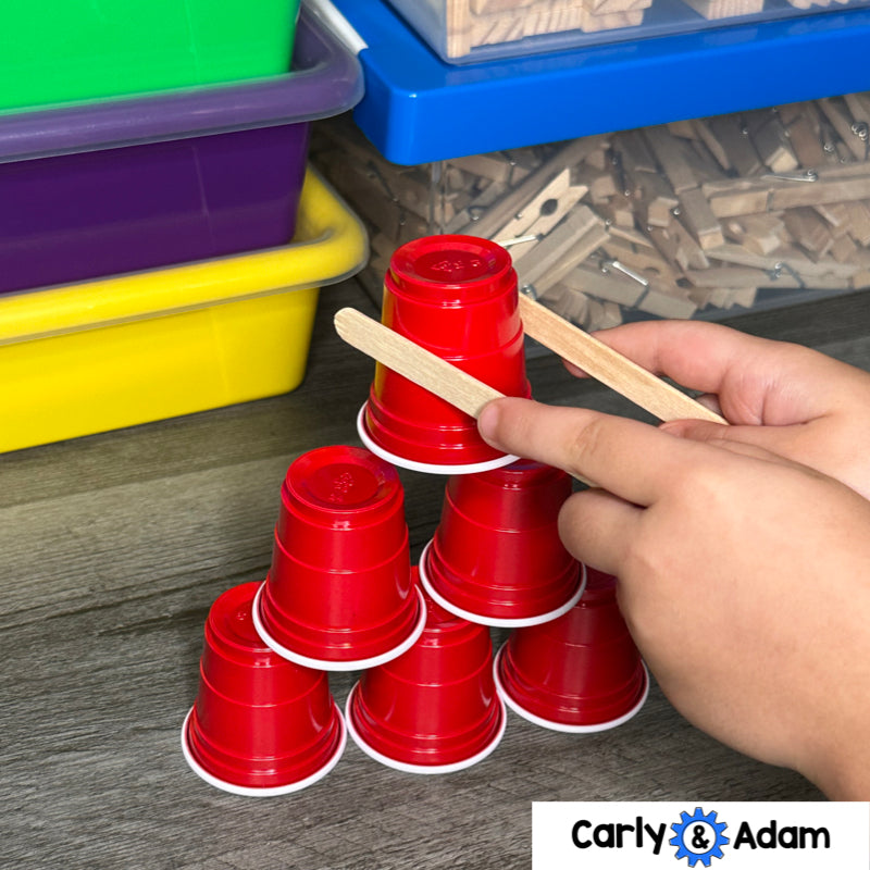 Growth Mindset Activity The Magical Yet STEM Productive Struggle Cup Stacking — preview 13