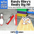 4th Grade Science Randy Riley's Big Really Hit Force and Motion STEM Challenge — preview 1