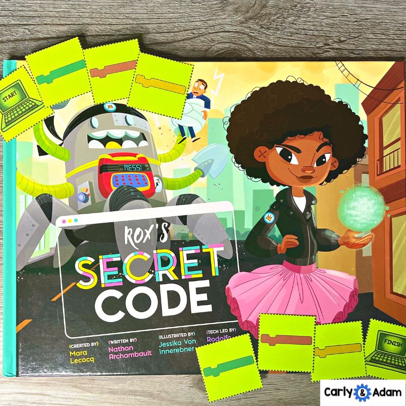 4th Grade Coding Activity Rox's Secret Code Read Aloud STEM Challenge — preview 2