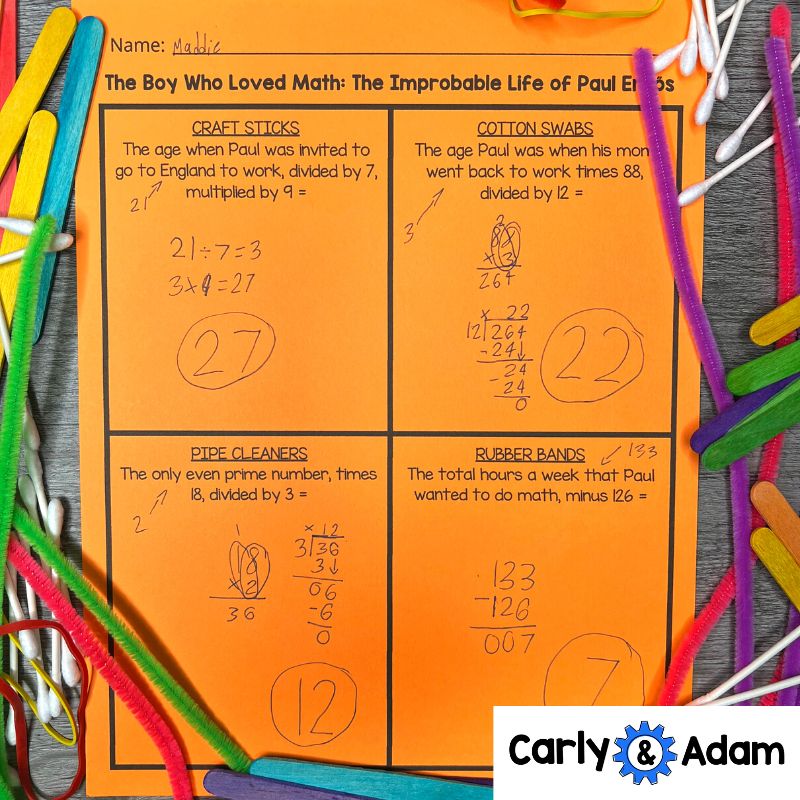 Intro to 5th Grade Math Lesson - The Boy Who Loved Math — preview 7