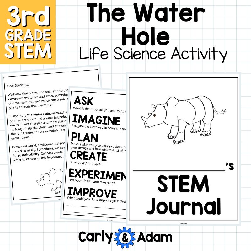 The Water Hole Read Aloud 3rd Grade Science Lesson — preview 11