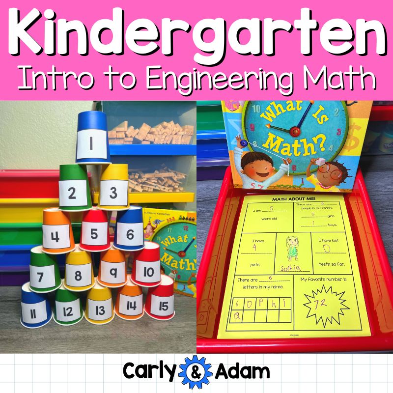 Intro to Kindergarten Math Counting and Numbers Math About Me Lesson — preview 1