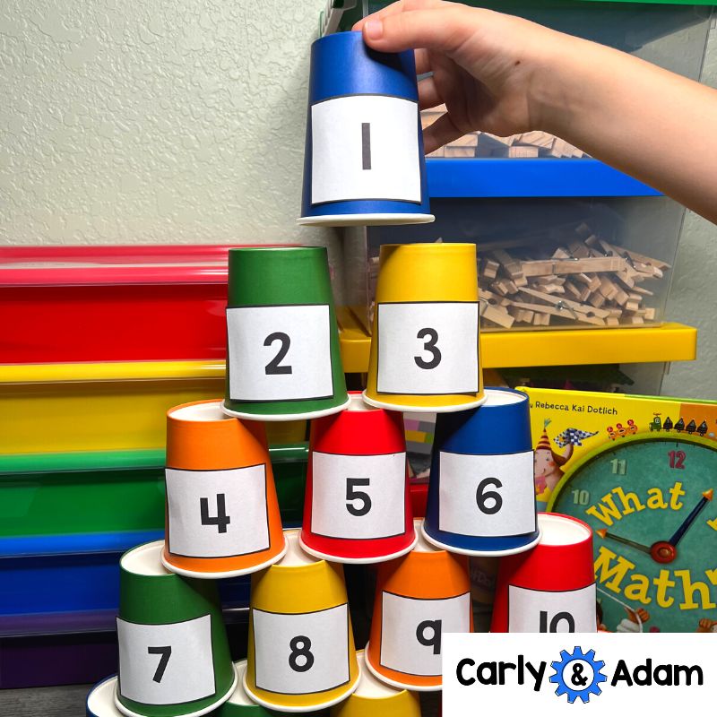 Intro to Kindergarten Math Counting and Numbers Math About Me Lesson — preview 5
