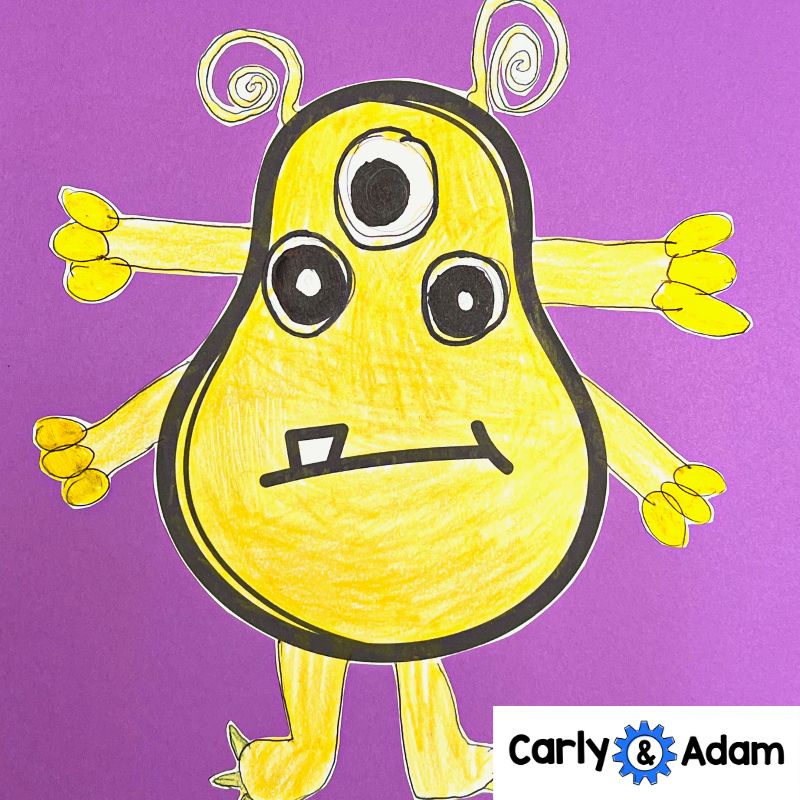 Gregor Mendel Monster Traits 3rd Grade STEM Activity NGSS Heredity 3-LS3-2 — preview 3