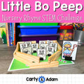 Little Bo Peep Nursery Rhyme STEM Activity - Build a Fence for Sheep — preview 1