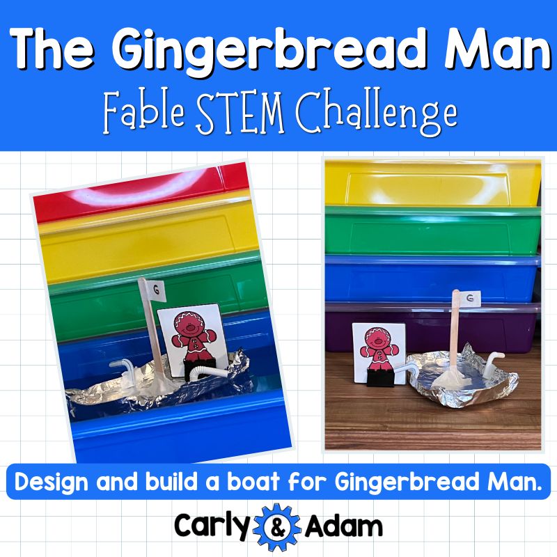 The Gingerbread Man Fable STEM Activity — preview 2