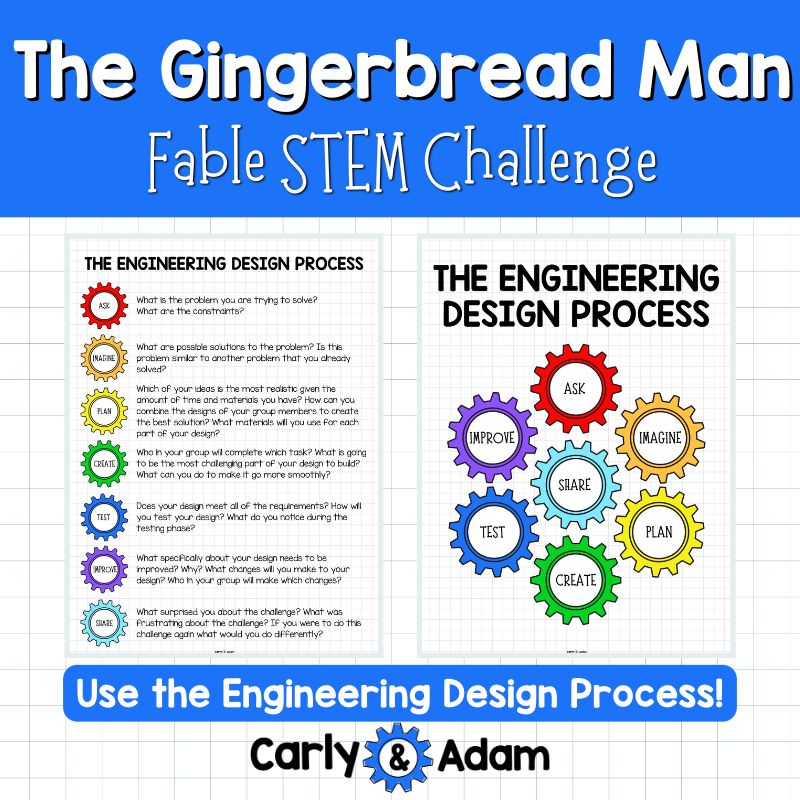 The Gingerbread Man Fable STEM Activity — preview 5