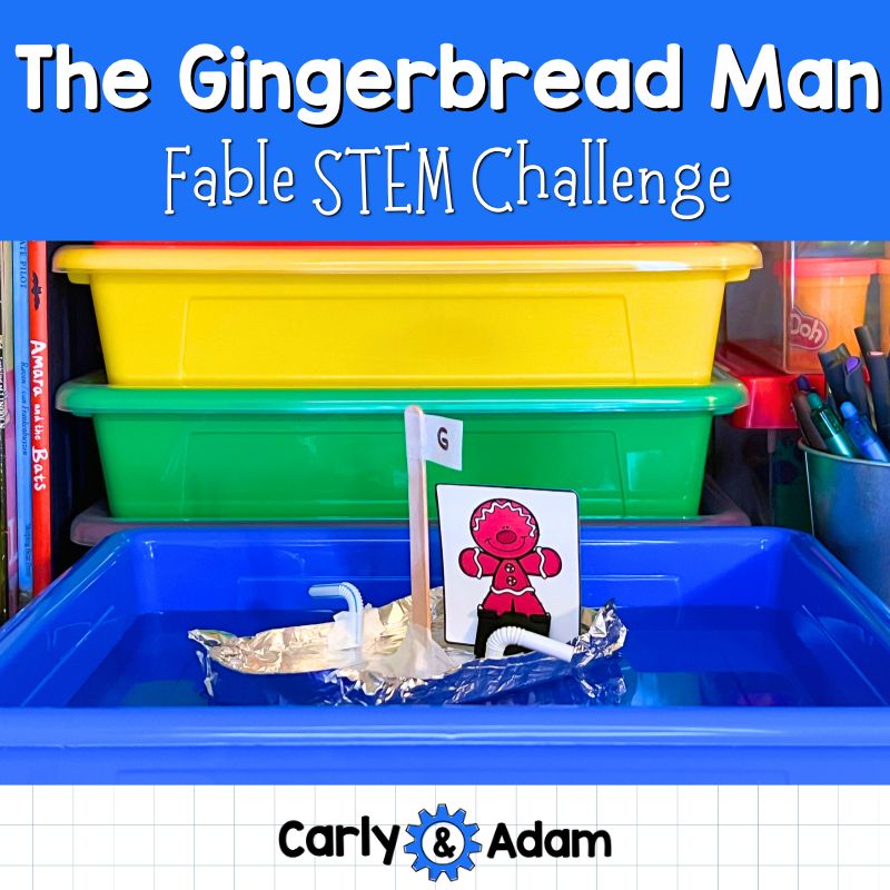 The Gingerbread Man Fable STEM Activity — preview 1