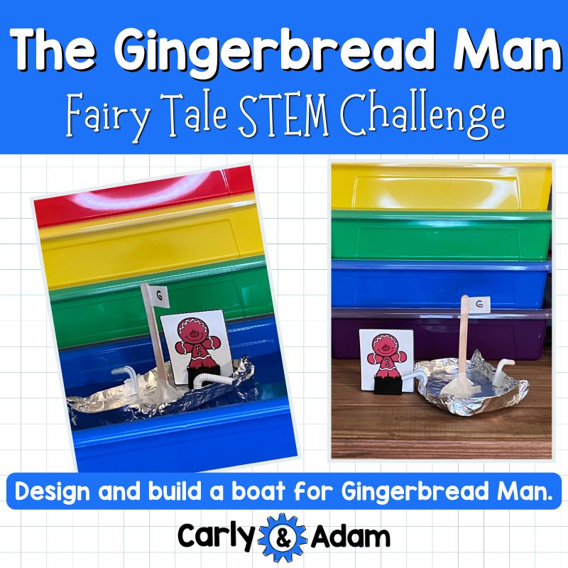 The Gingerbread Man Fable STEM Activity — preview 10