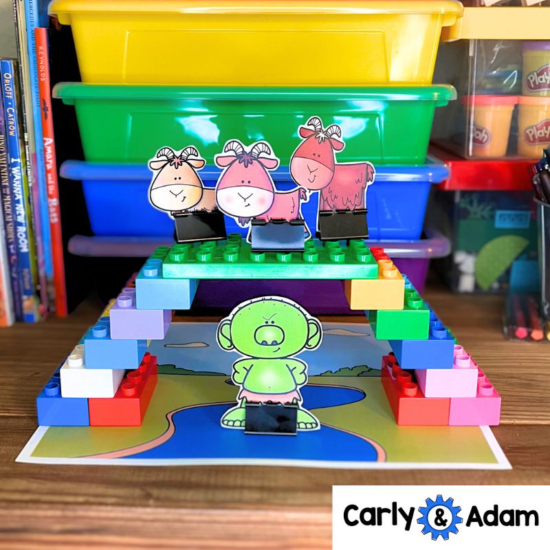 The 3 Billy Goats Gruff Fairy Tale STEM Activity — preview 10