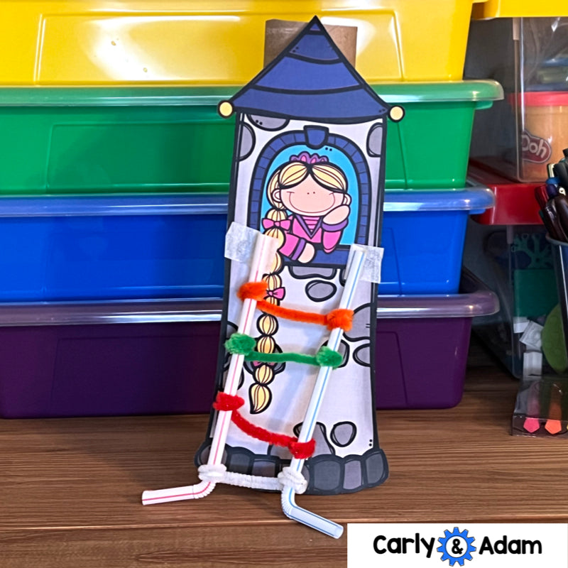 Rapunzel Fairy Tale STEM Activity — preview 4