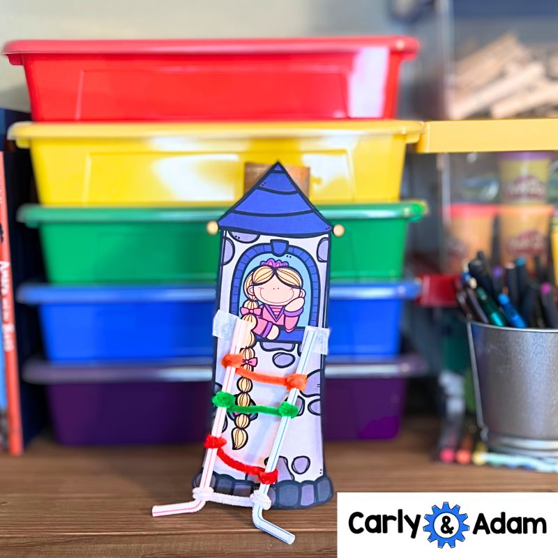 Rapunzel Fairy Tale STEM Activity — preview 6