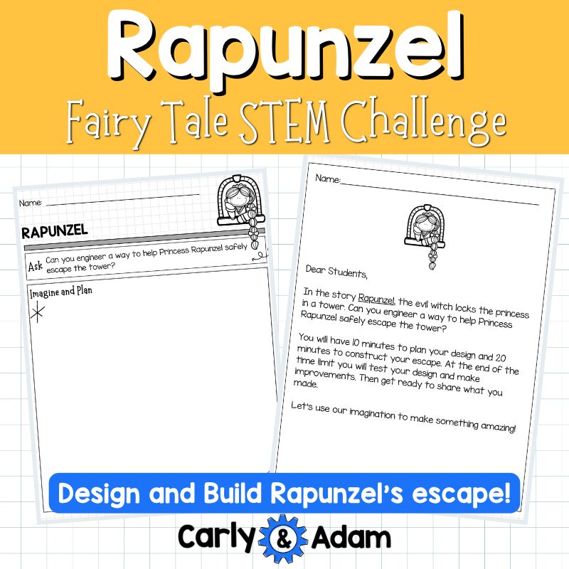 Rapunzel Fairy Tale STEM Activity — preview 10