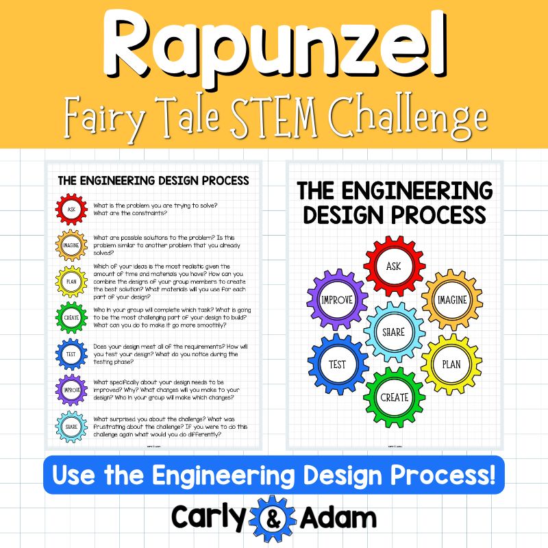 Rapunzel Fairy Tale STEM Activity — preview 14